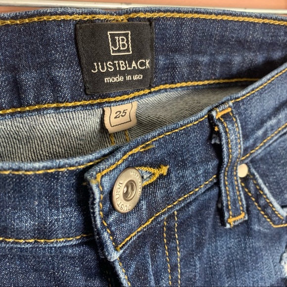 Ripped Skinny Jeans | JUSTBLACK - Picture 7 of 7